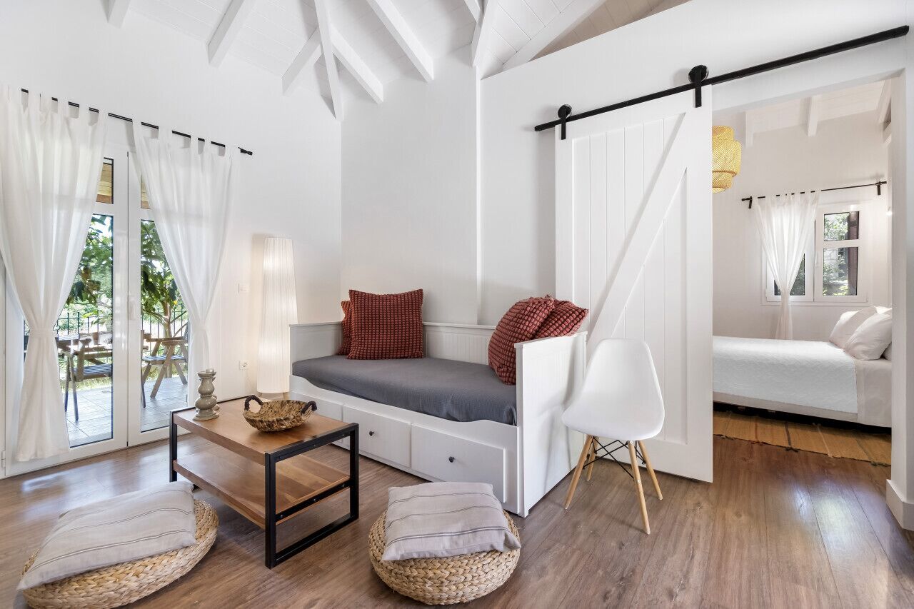 1 slaapkamer, een bureau, een strijkplank/strijkijzer, gratis wifi