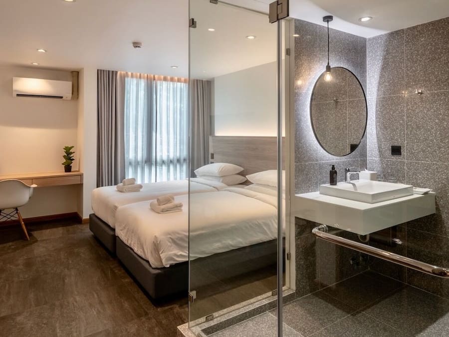 Superior Room, 2 Twin Beds, Private Bathroom, City View | In-room safe, desk, free WiFi