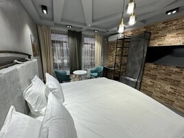 Habitación estándar doble, vistas a la ciudad | Wifi gratis