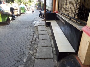 Sitteområde i lobbyen