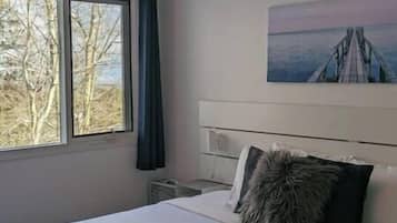 1 chambre, bureau, Wi-Fi gratuit, draps fournis