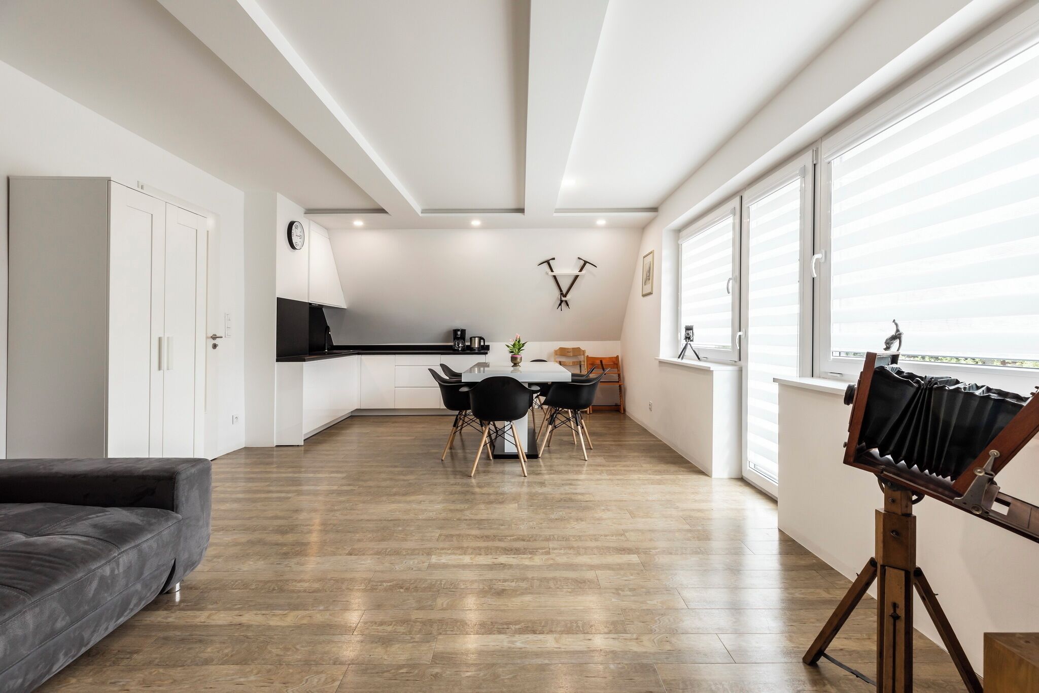 Deluxe-lejlighed - bjergudsigt | Opholdsområde