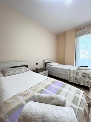 2 habitaciones, wifi y ropa de cama
