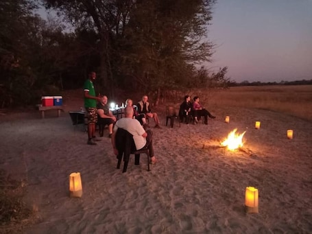 Restaurante. Thetu campsite