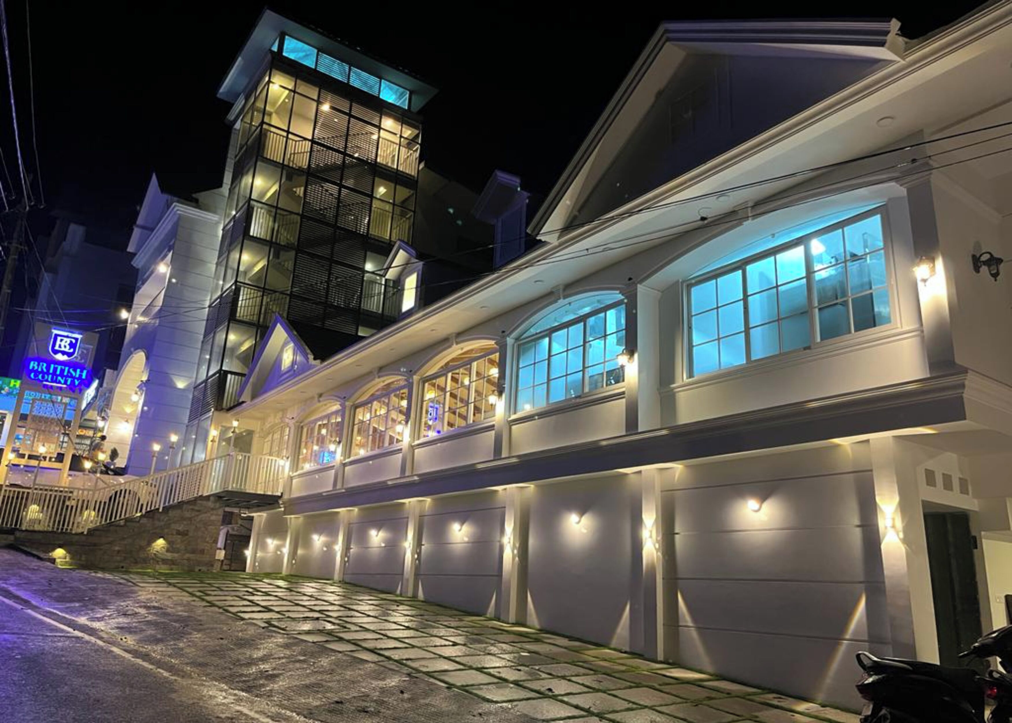 Fachada da propriedade