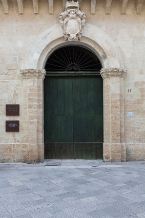Façade de l’hébergement