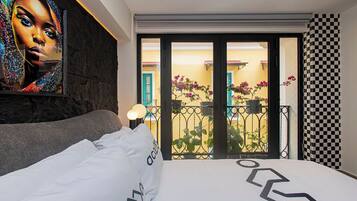 1 Schlafzimmer, Reisekinderbett, kostenloses WLAN, Bettwäsche