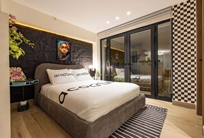 1 chambre, lit parapluie, Wi-Fi gratuit, draps fournis