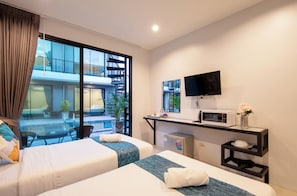 Superior Double or Twin Room, Pool View, Poolside | Balcony view - Chanakarn Pool Access Rawai (Rawai)