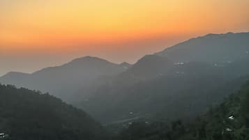 Vista des de l'allotjament