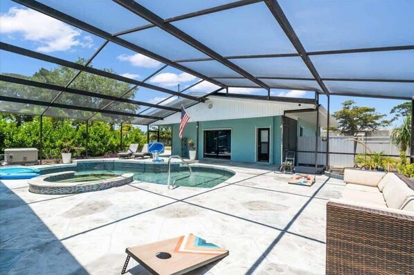 Piscine chauffée