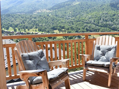 5-room chalet for 12 people with fireplace and pets allowed