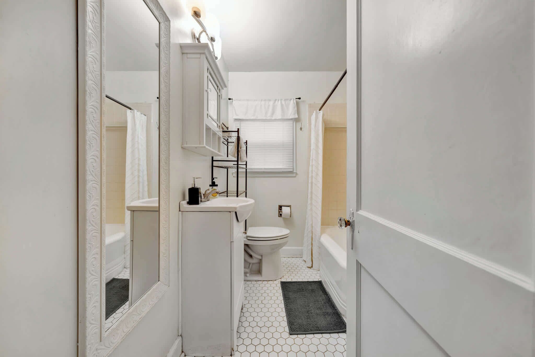 Bathroom 1: Bright and clean bathroom perfect for your stay!