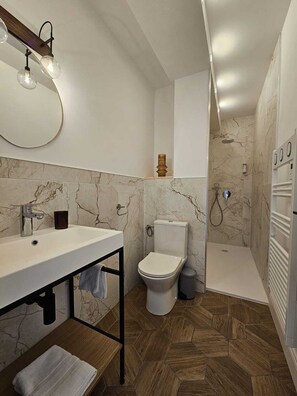 Shower, hair dryer, towels, soap - Magnificent town house with swimming pool. (Gignac)