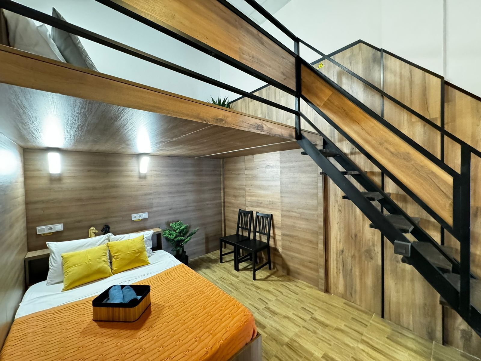 1 soverom, skrivebord, strykejern/-brett og wi-fi (inkludert)