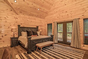 2 bedrooms, iron/ironing board, free WiFi, bed sheets - SM Vista: VIEWS, Pool, Honeymoon, Theater, Hot tub, Wifi, Fire Pit (Sevierville)