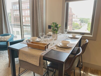 Central Contemporary Condo with Parking!