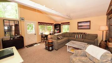 Smart TV, video games, DVD player, books