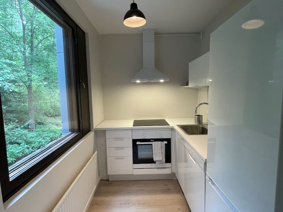 Standard Studio | Private kitchen | Fridge, microwave, oven, stovetop