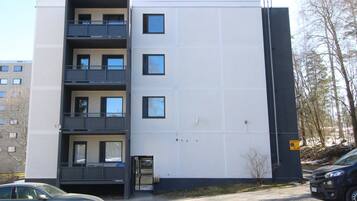 Voorkant van accommodatie