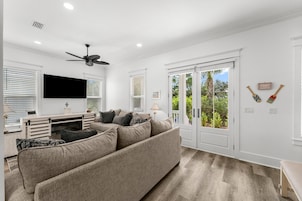 House, 5 Bedrooms, Non Smoking, Resort View | Living area | 65-inch Smart TV with digital channels, Netflix, Hulu