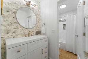 Condo, 2 Bedrooms, Garden View (186 - Cypress Sanctuary) | Bathroom | Hair dryer, towels - Cassine Gardens by Panhandle Getaways (Santa Rosa Beach)