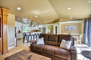 House (Multiple Bedrooms) | Interior - Portland Area Group Getaway: Hot Tub & Views! (North Plains)