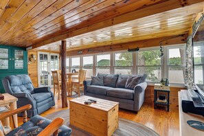 Cottage (3 Bedrooms) | Interior - Waterfront Home on Lake Champlain w/ Dock & Kayaks (Fair Haven)