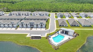 Exterior - 4Br/2Ba, Slps 8, community pool, Close to beach access + Free Dolphin Cruise! (Santa Rosa Beach)