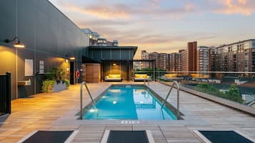 Seasonal outdoor pool