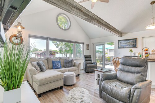 Waterfront w/ Boat Dock: Retreat on Indian Lake