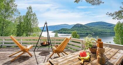 Cabin with breathtaking view - near Norefjell