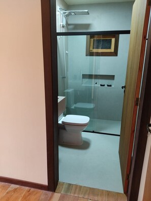 蜜月小屋, 山景 | 浴室 | 淋浴设施