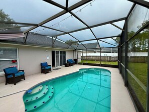 Pool - Grand Fabulous Pines 3BR Pool Home near Disney (Four Corners)