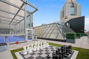 Enceinte de l’hébergement