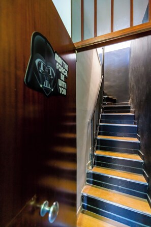 Interior entrance