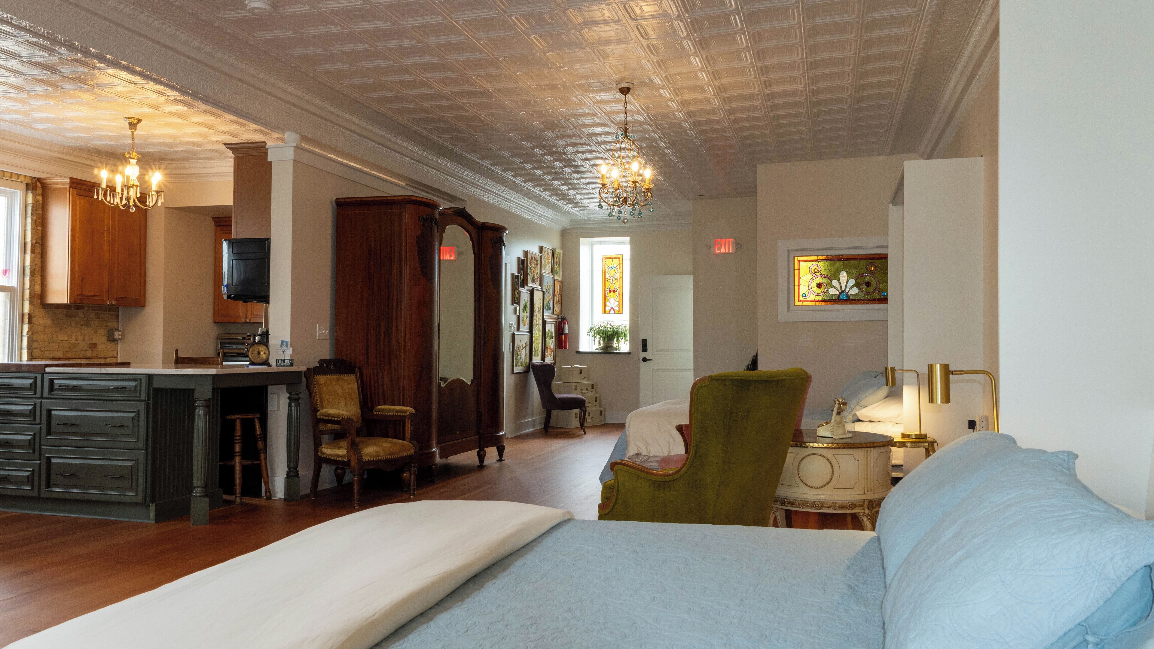 1 bedroom, iron/ironing board, free WiFi, bed sheets