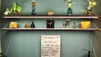 70-inch flat-screen TV with digital channels, Netflix