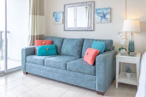Smart TV, books, printers - 310 Beachfront Heated Pool Gulf View Studio (Galveston)
