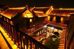 Udsigt fra overnatningsstedet