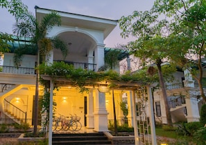 Fassade der Unterkunft