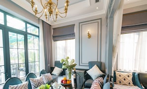 Luxury-Suite, Poolzugang, Poolblick