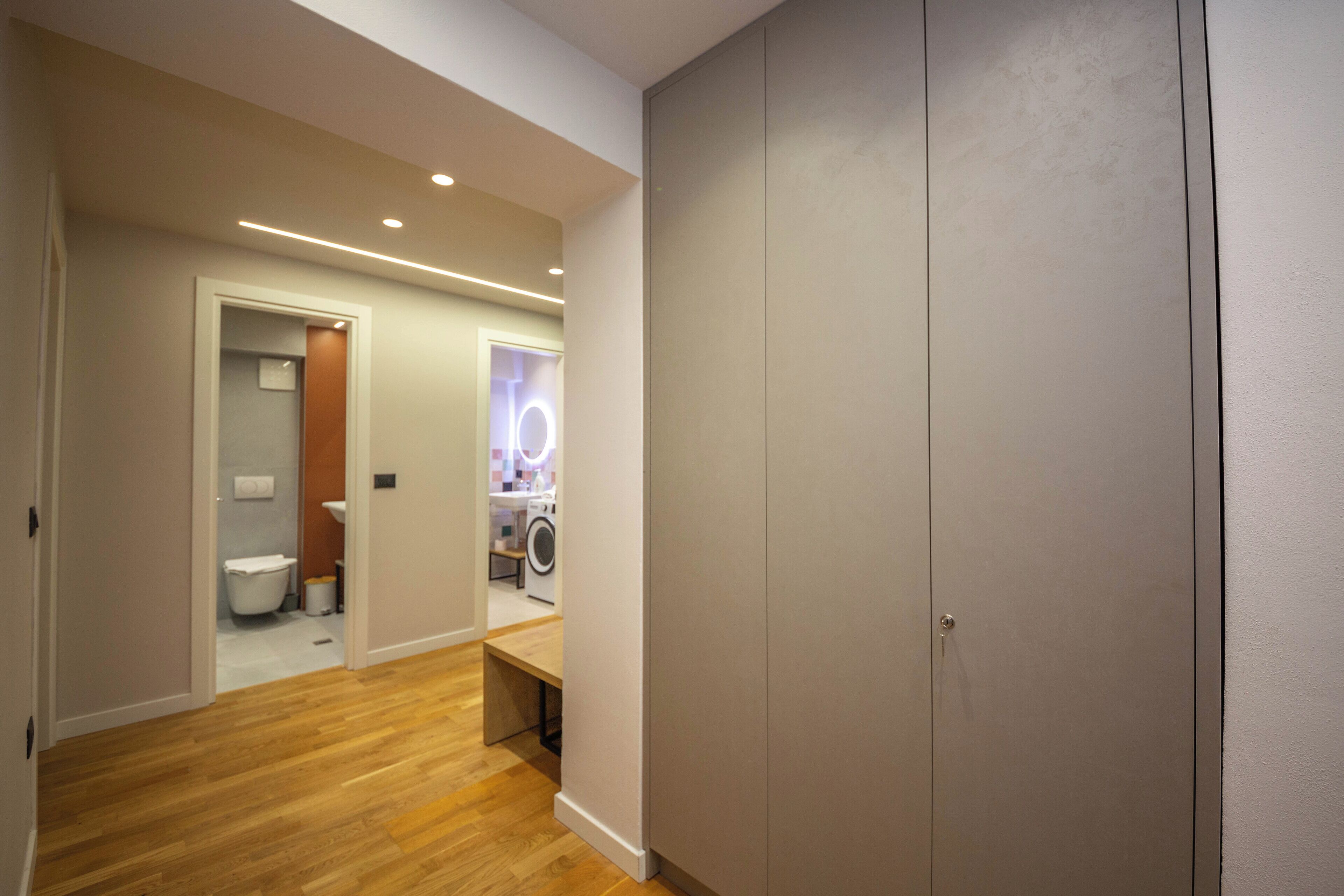 Apartamento, 2 habitaciones, balcón | Cortinas opacas y sistema de insonorización