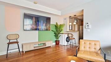 Televisión y oficina