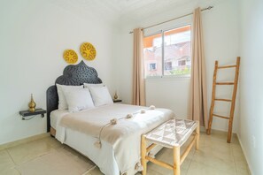 Phòng Suite dành cho gia đình, 2 phòng ngủ, bồn tắm nước nóng | Nệm có lớp đệm bông, bàn ủi/dụng cụ ủi quần áo 