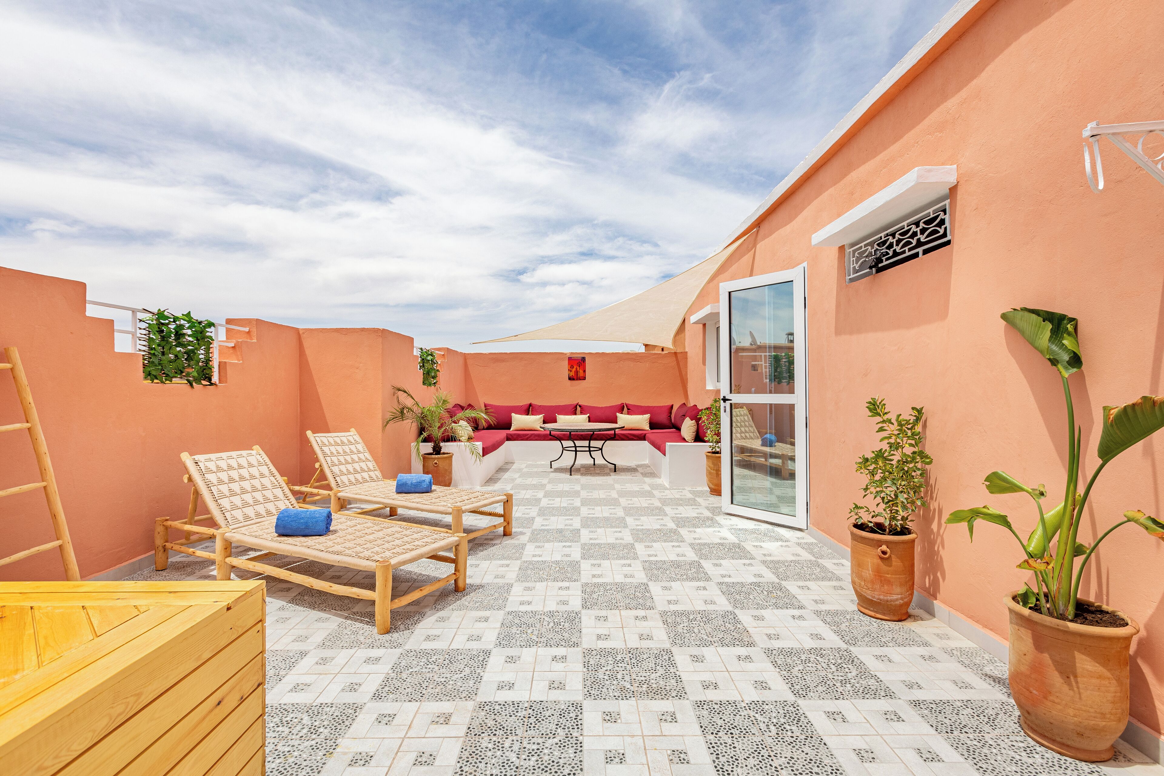 Suite exclusiva, 2 dormitoris, banyera d'hidromassatge | Terrassa o pati