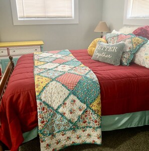 Desk, iron/ironing board, travel crib, free WiFi