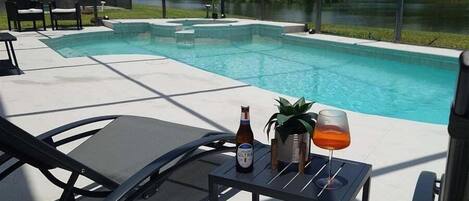 Beheizter Pool