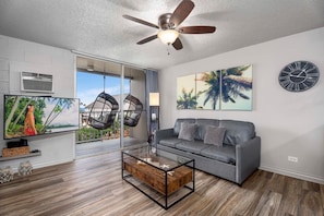 Appartement, 1 queensize bed (Kailua Village#201) | Woonruimte