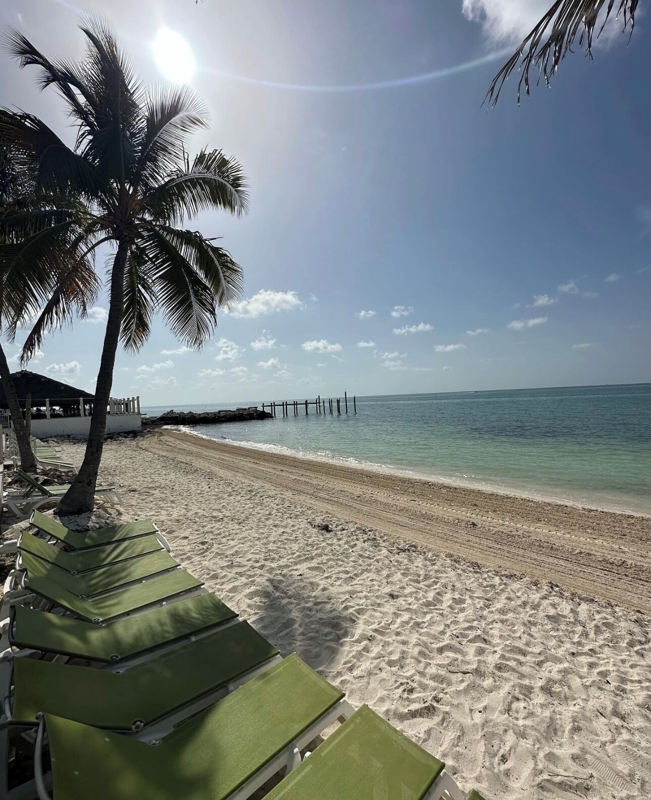 Sun loungers, beach towels